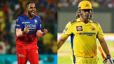 யஷ் தயாள் - தோனி