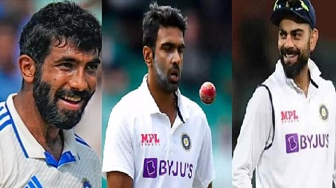 பும்ரா, அஸ்வின், கோலி