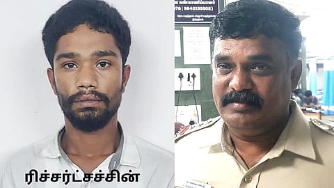 ரிச்சர்டு சச்சின், போலீஸ் இன்ஸ்பெக்டர்