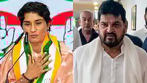 vinesh phogat, brij bhushan sharan singh