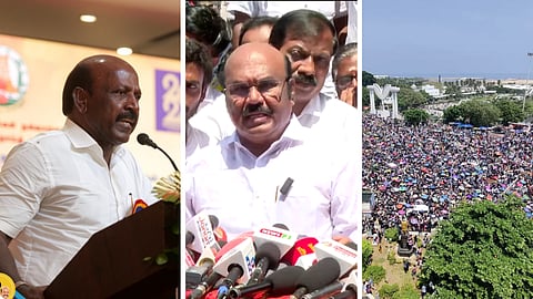 மா.சுப்பிரமணியன் - ஜெயக்குமார் - விமான சாகச நிகழ்ச்சி