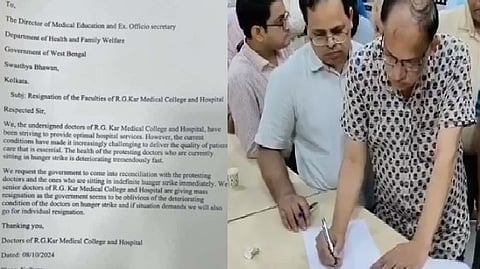 கொல்கத்தா - மூத்த மருத்துவர்கள் கூண்டோடு ராஜினாமா