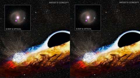 நட்சத்திர துகள் வெடிப்பு