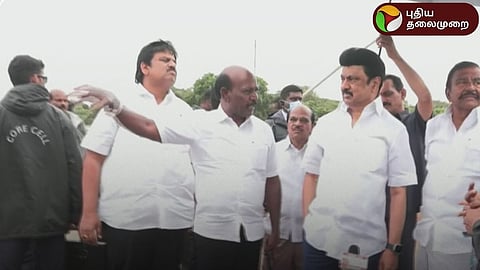 முதலமைச்சர் மு.க.ஸ்டாலின் ஆய்வு