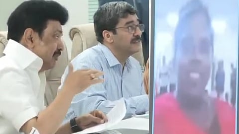 வீடியோ கால் மூலம் குறைகளை கேட்டறிந்த முதல்வர் ஸ்டாலின்