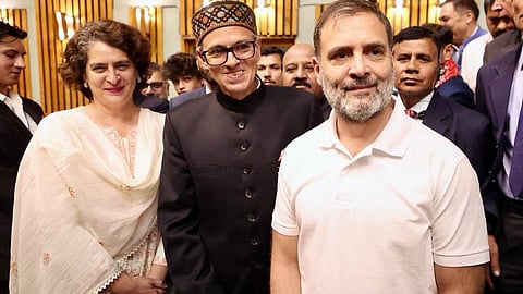 உமர் அப்துல்லா, ராகுல், பிரியங்கா