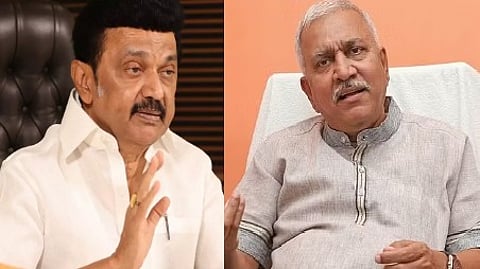 மு.க.ஸ்டாலின், நாராயணன் திருப்பதி