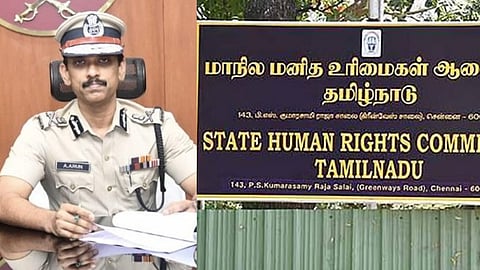 சென்னை காவல் ஆணையர் அருண் - மனித உரிமைகள் ஆணையம்