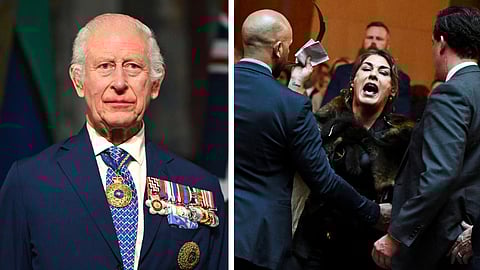 பிரிட்டன் மன்னரோடு வாக்குவாதத்தில் ஈடுபட்ட ஆஸி. நாடாளுமன்ற பெண் உறுப்பினர்