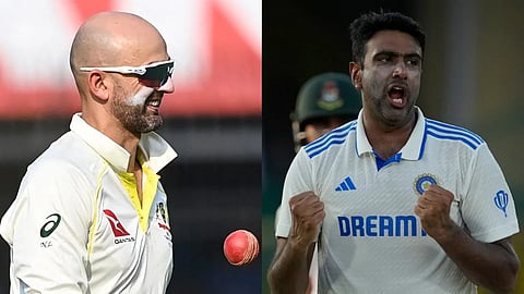 nathan lyon - ashwin