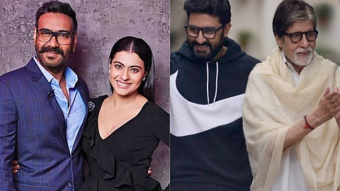 அஜய் தேவ்கன் கஜோல், அபிஷேக் பச்சன், அமிதாப் பச்சன்