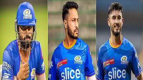 MI released Uncapped Players