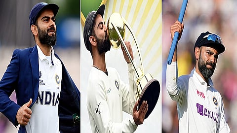 virat kohlil as test captain