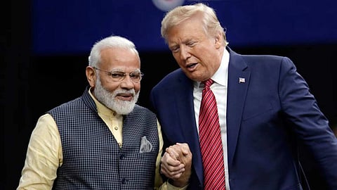 pm modi and usa president donald trump meet on feb 13