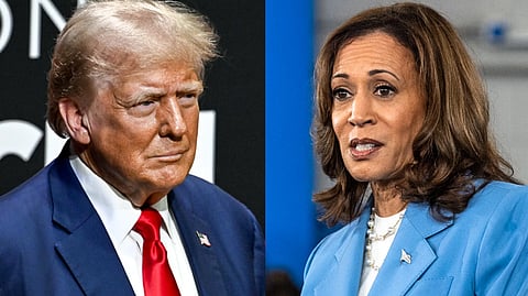 டொனால்டு ட்ரம்ப், கமலா ஹாரிஸ்