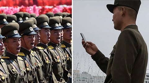 north korea soldiers