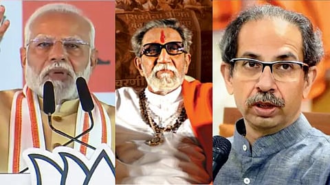 பிரதமர் மோடி, பால் தாக்கரே, உத்தவ் தாக்கரே