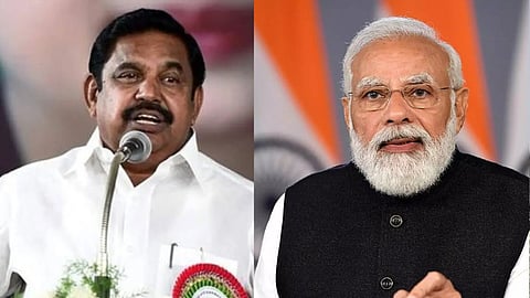 எடப்பாடி பழனிசாமி - மோடி