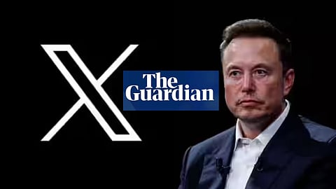 x, the guardian, elon musk