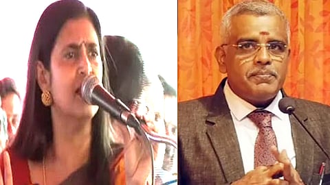 கஸ்தூரி, நீதிபதி ஆனந்த் வெங்கடேஷ்