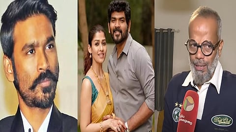 தனுஷ்- நயன் தாரா - விக்னேஷ் சிவன் - எஸ் எஸ் குமரன்