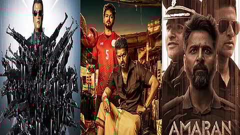 enthiran - bigil - amaran