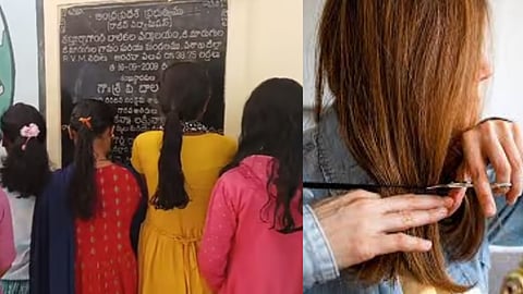 ஆந்திரா - மாணவிகள் தலைமுடியை வெட்டிய தலைமை ஆசிரியை