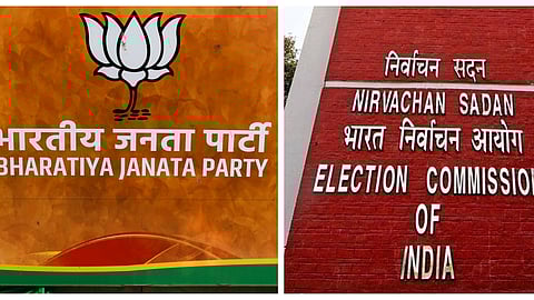 bjp, election commission
