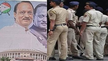 அஜித் பவார், மும்பை போலீஸ்