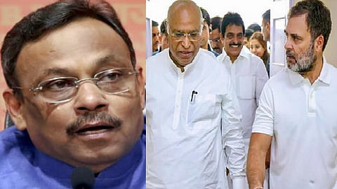 வினோத் தாவ்டே. மல்லிகார்ஜுன கார்கே, ராகுல்