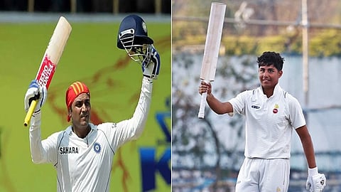 virender sehwag - Aaryavir Sehwag