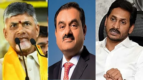 சந்திரபாபு, அதானி, ஜெகன்மோகன்