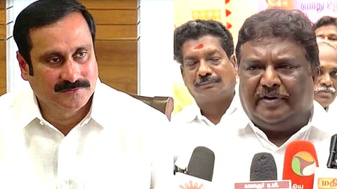 அன்புமணி, அமைச்சர் சிவசங்கர்