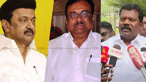 முதல்வர் மு.க.ஸ்டாலின், ஈவிகேஎஸ் இளங்கோவன், செல்வப்பெருந்தகை