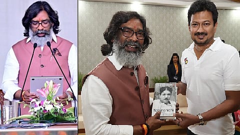 ஹேமந்த சோரன், உதயநிதி ஸ்டாலின்