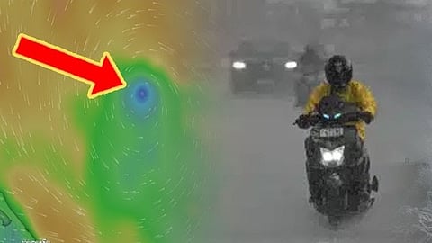 ஆழ்ந்த காற்றழுத்த தாழ்வு மண்டலம்