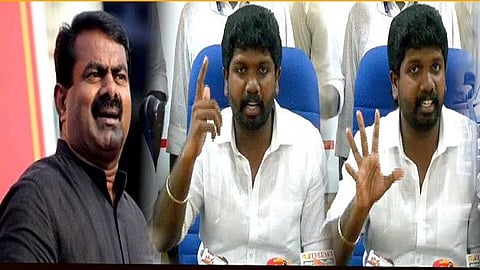 சீமான், நாதகவில் இருந்து விலகிய நிர்வாகி