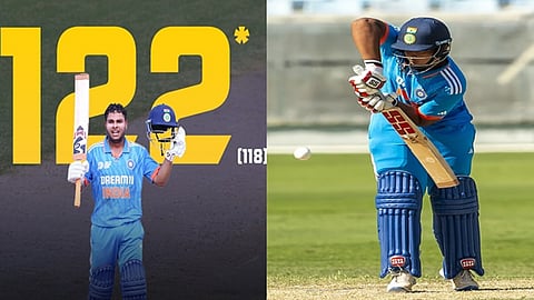 Mohamed Amaan - Vaibhav Suryavanshi