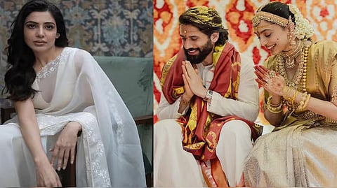 சமந்தா, நாக சைதன்யா, சோபிதா துலுபாலா