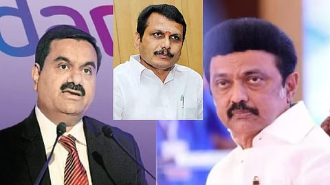 அதானி, செந்தில்பாலாஜி, ஸ்டாலின்