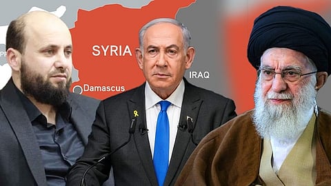 சிரியா இடைக்கால பிரதமர் முகமது அல் பஷீர், நெதன்யாகு, அல் கமேனி