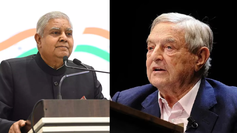 ஜெகதீப் தன்கர், ஜார்ஜ் சோரஸ்