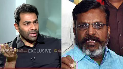 ஆதவ் அர்ஜுனா, திருமாவளவன்