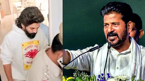 அல்லு அர்ஜூன் - ரேவந்த் ரெட்டி