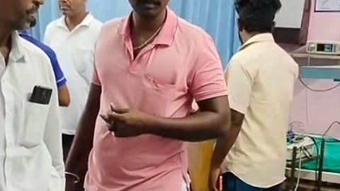 கைது செய்யப்பட்ட கருப்பசாமி