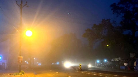 கடும் பனிமூட்டம்