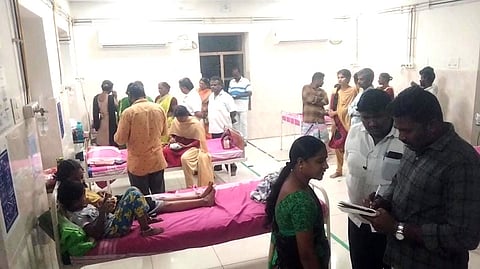 சிறுமிகளை கடித்த தெருநாய்