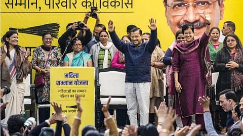 delhi election and aam aadmi party six mlas have resigned