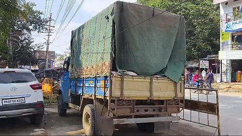 ரேஷன் அரிசி பறிமுதல்