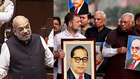 நாடாளுமன்ற வளாகத்தில் போராட்டம்